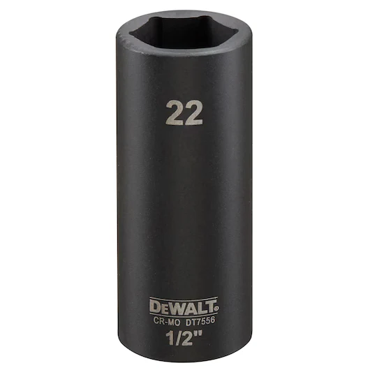 Llave de Vaso de Impacto 22mm (1/2") Dewalt DT7556-QZ