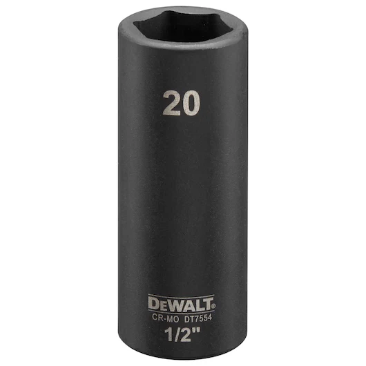 Llave de Vaso de Impacto 20mm (1/2") Dewalt DT7554-QZ