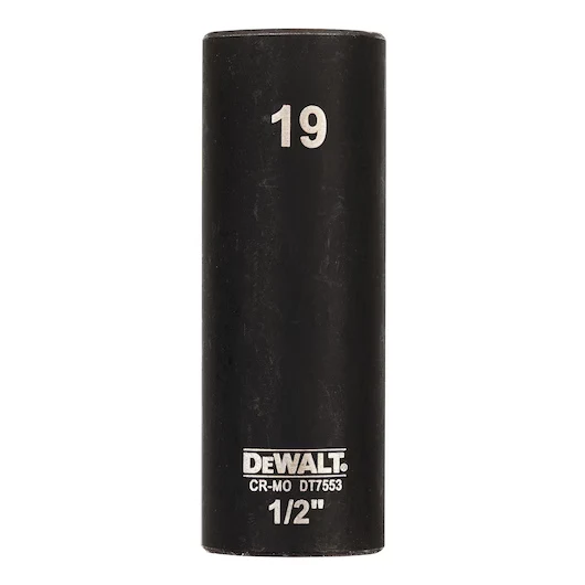 Llave de Vaso de Impacto 19mm (1/2") Dewalt DT7553-QZ