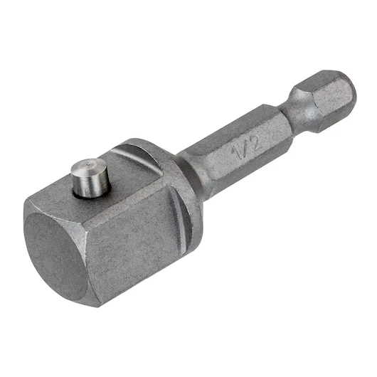 Adaptador Vaso Cuadrado 1/4" Hexagonal a 1/2" Dewalt DT7512-QZ
