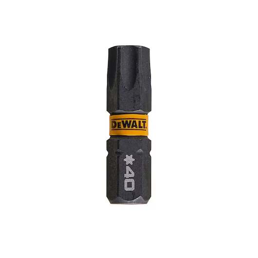 5 Puntas de Impacto 25mm T40 (No Torsión) Dewalt DT7373-QZ