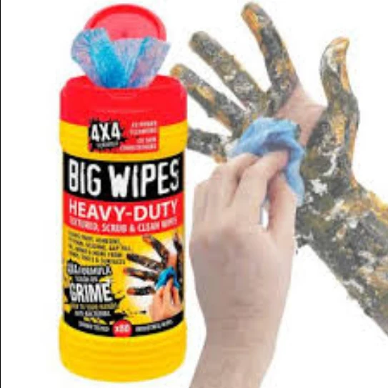 Tubo 100 uds toallitas Big Wipes Limpia y protege