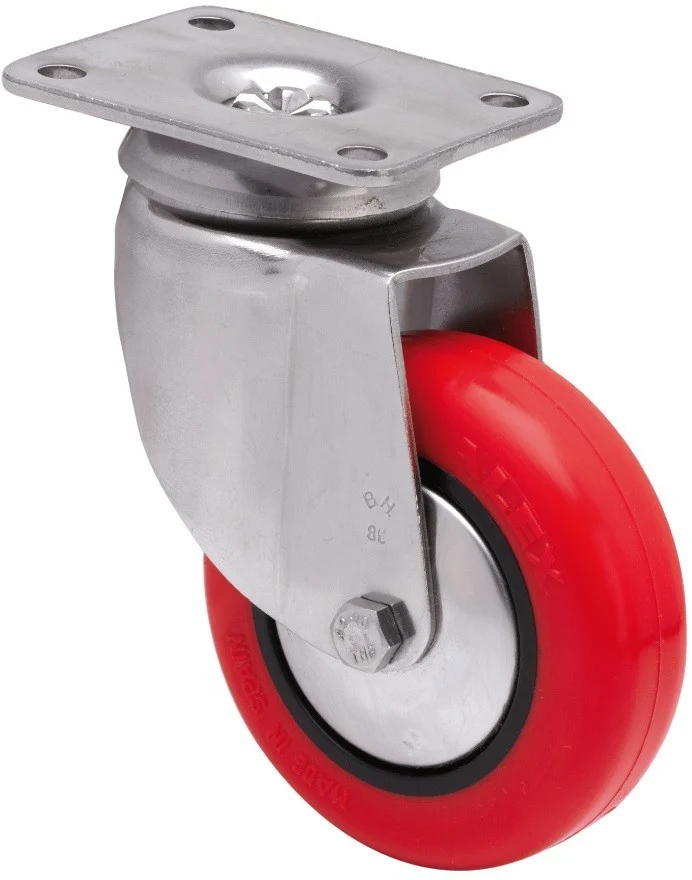 SERIE BHI INOX-PPI, Giratorio/Platina/Sin Freno 2-3049