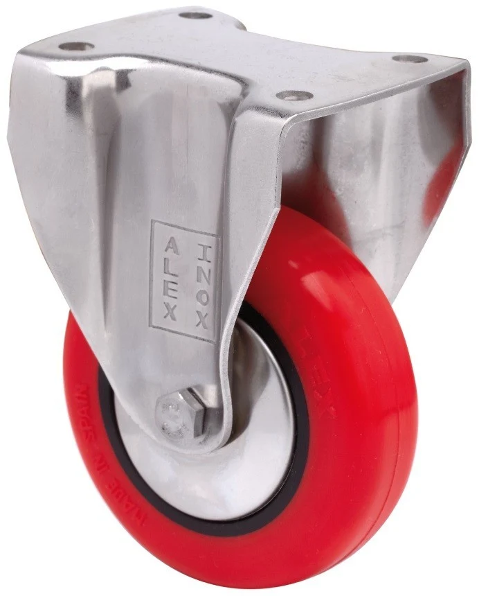 SERIE BHI INOX-PPI, Fijo/Platina/Sin Freno 2-3052