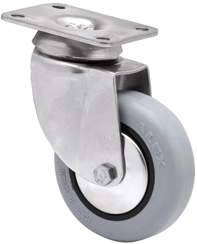 SERIE BHI INOX-PGI, Giratorio/Platina/Sin Freno 2-4333