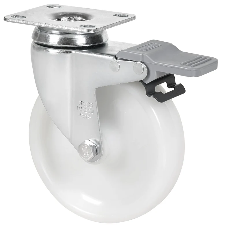 SERIE BHA-UT, Giratorio/Platina/Freno Rueda y Soporte 2-4765
