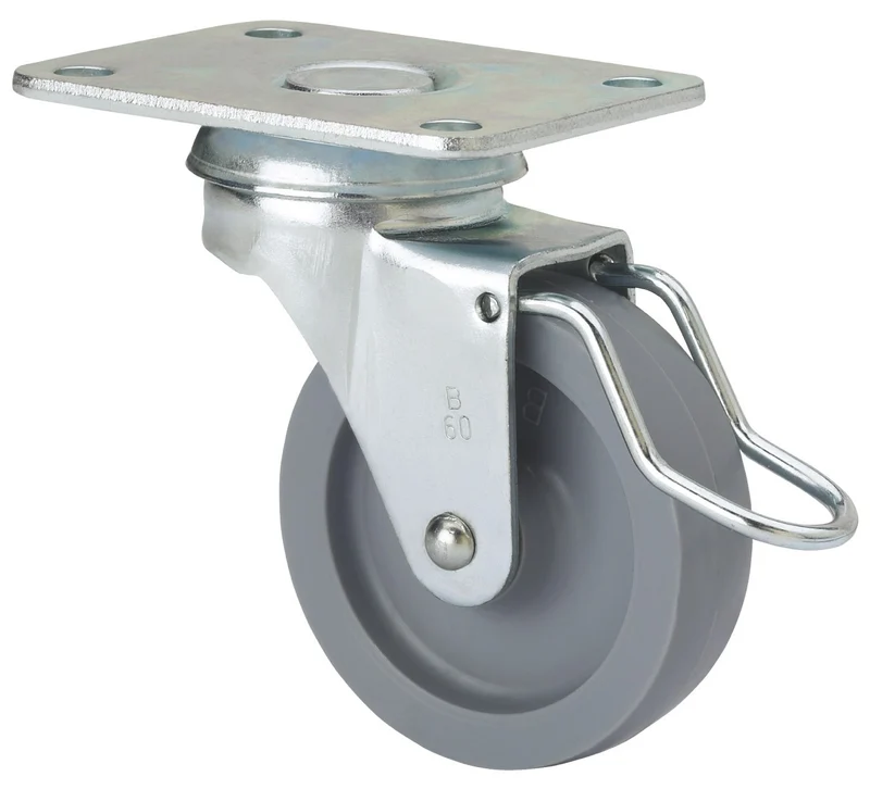 SERIE 602-602, Giratorio/Platina/Freno Rueda y Soporte TW0194