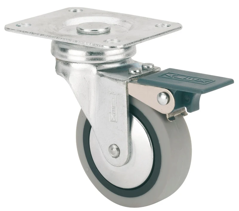 SERIE 601-601, Giratorio/Platina/Freno Rueda y Soporte TW0159