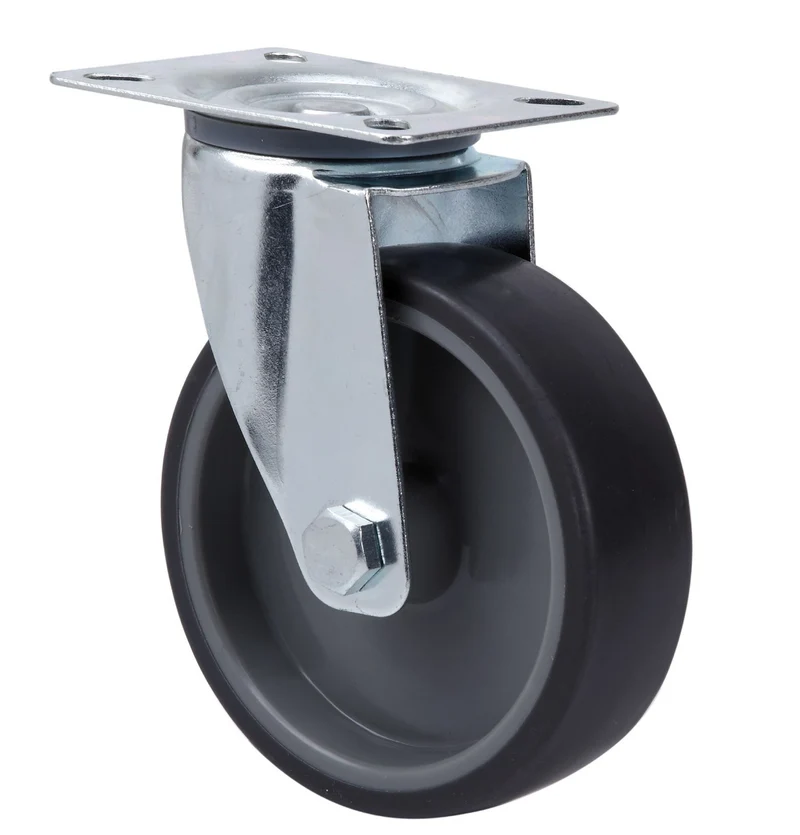 SERIE 124-124, Giratorio/Platina/Sin Freno TW0220