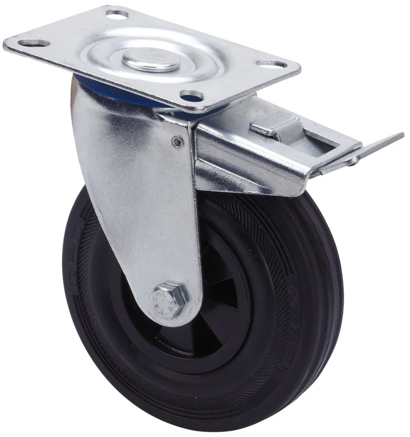 SERIE 123-123, Giratorio/Platina/Freno Rueda y Soporte TW0264