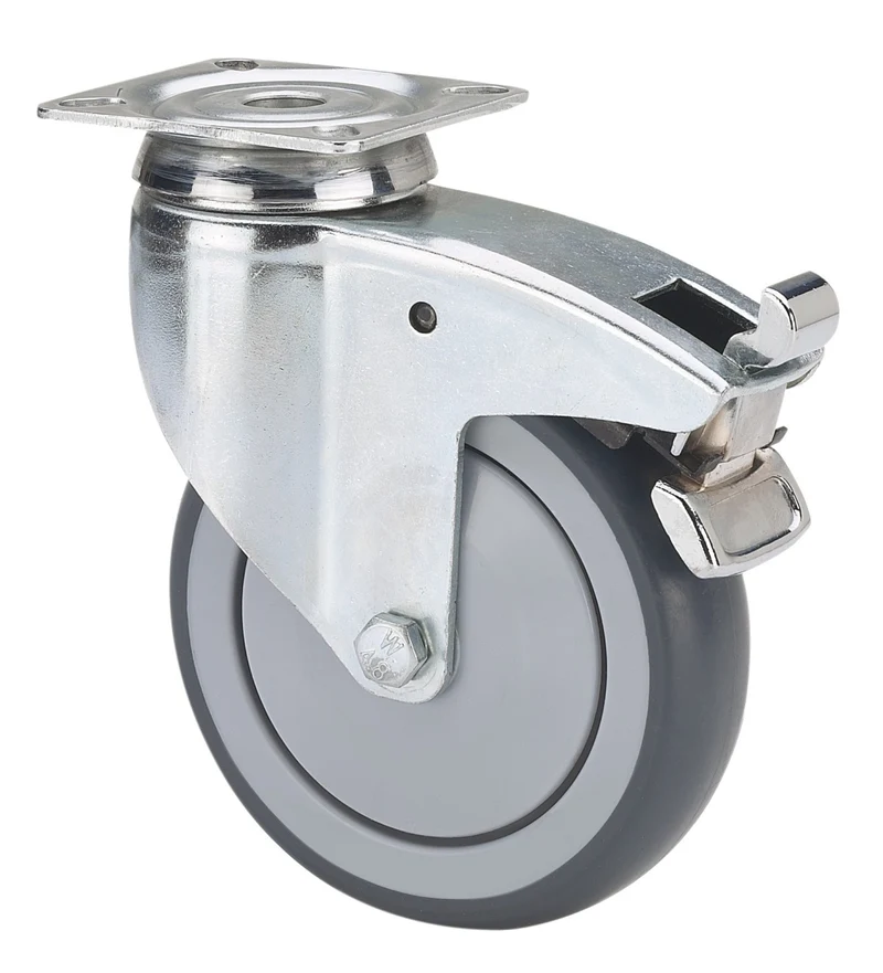 SERIE 300-300, Giratorio/Platina/Freno Rueda y Soporte TW0064