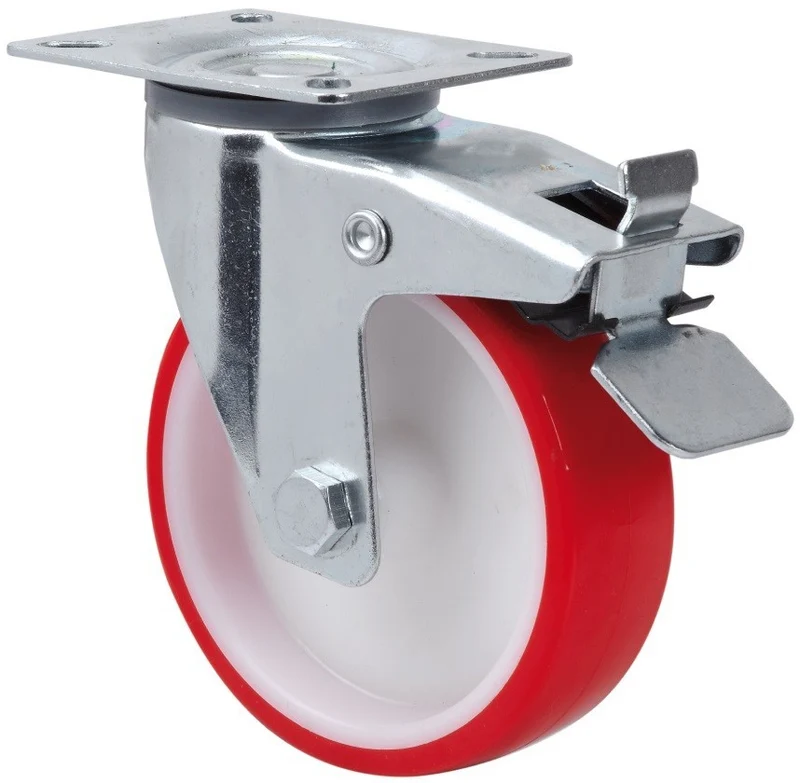 SERIE 140-140, Giratorio/Platina/Freno Rueda y Soporte TW0313