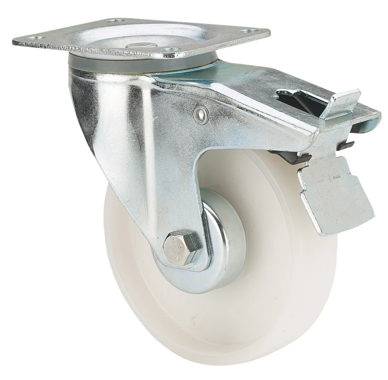 SERIE 130-130, Giratorio/Platina/Freno Rueda y Soporte TW0208