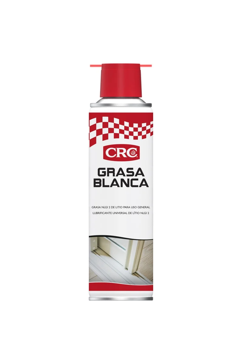GRASA BLANCA: Grasa blanca con PTFE. Lubricante para piezas móviles. Proteje contra la corrosión - GRASA BLANCA 250 ML
