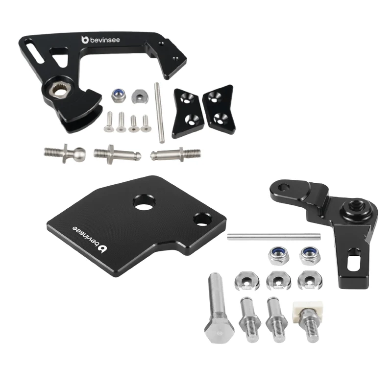 Adjustable Short Shifter Arm 6 Speed & Shift Lever & Accelerator Pedal Spacer Kit for MQ350 VW Golf GTI MK7 MK7.5 MK8 2.0T 02Q