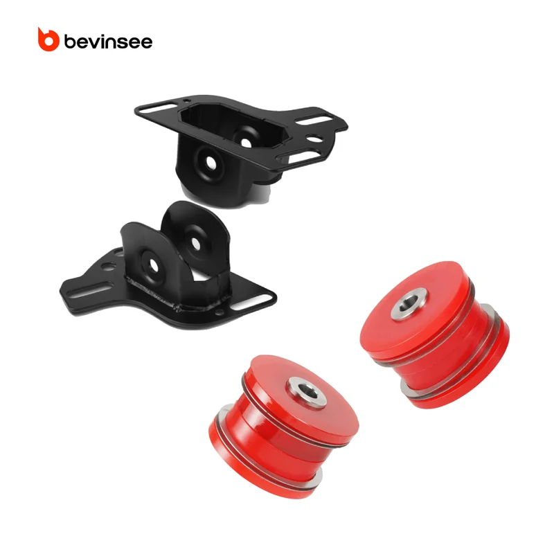 Adjustable Rear Trailing Arm Bracket Set&Polyurethane Bushings For BMW E36 E46 Z4