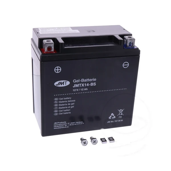 Batería moto YTX14-BS Gel JMT