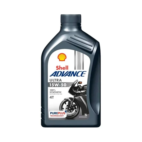 Aceite SHELL Advance Ultra 4T 15w50 1L