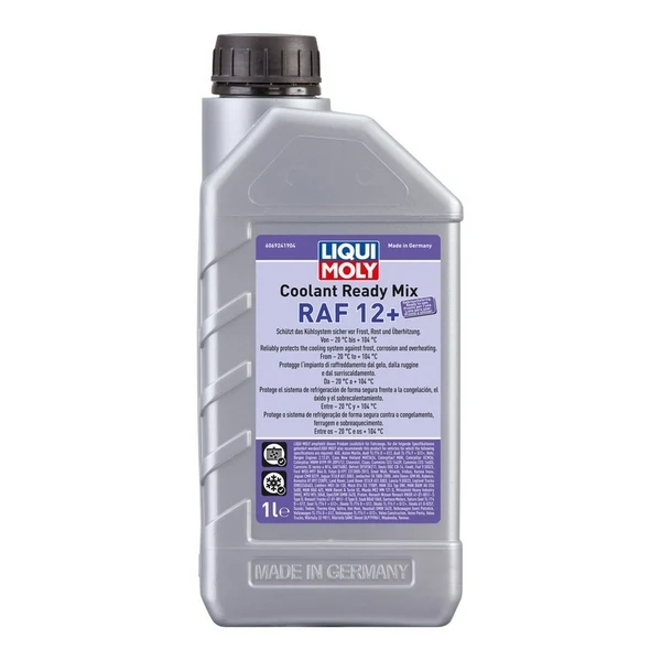 Líquido refrigerante anticongelante rojo LIQUI MOLY Coolant Ready Mix RAF 12+ 1L 6924
