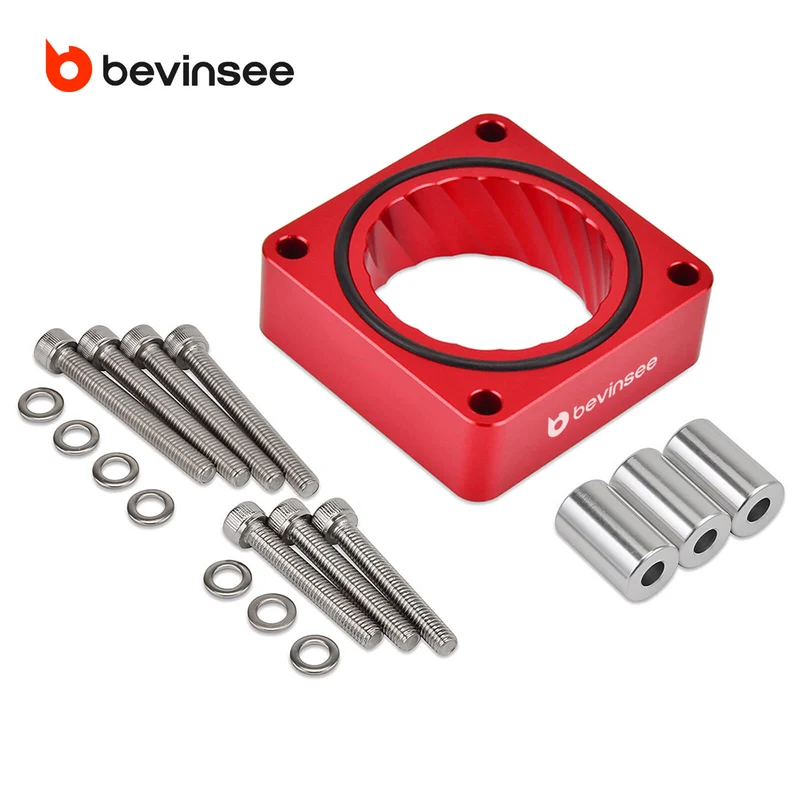 Throttle Body Spacer For Jeep Grand Cherokee 91-01 Wrangler TJ 97-06 4.0L