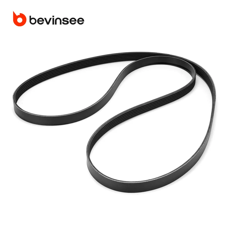 Serpentine Belt Replacement for 6PK1990 For BMW N52 Engine E90 E92 325i 328i 330i