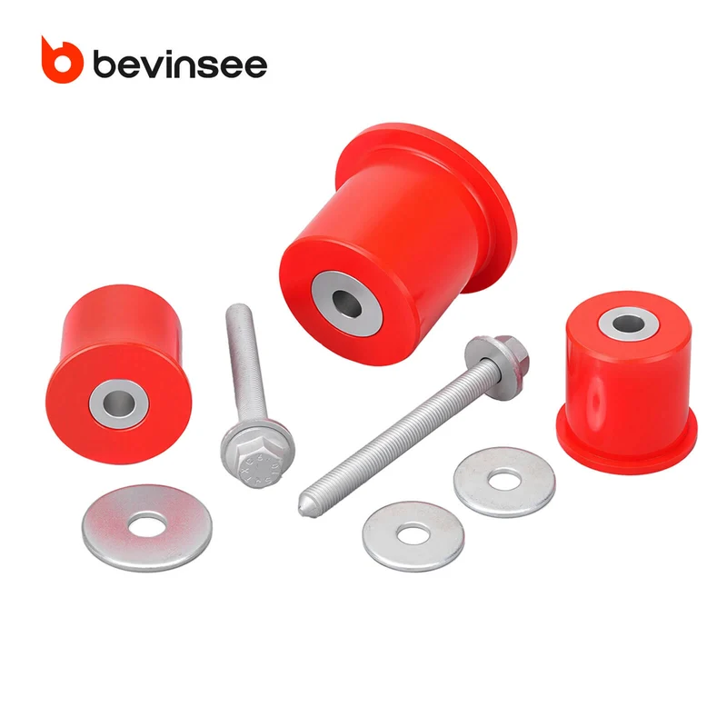 Polyurethane (Poly) Differential Mount Bushing Kit For BMW E82 E88 E90 E92