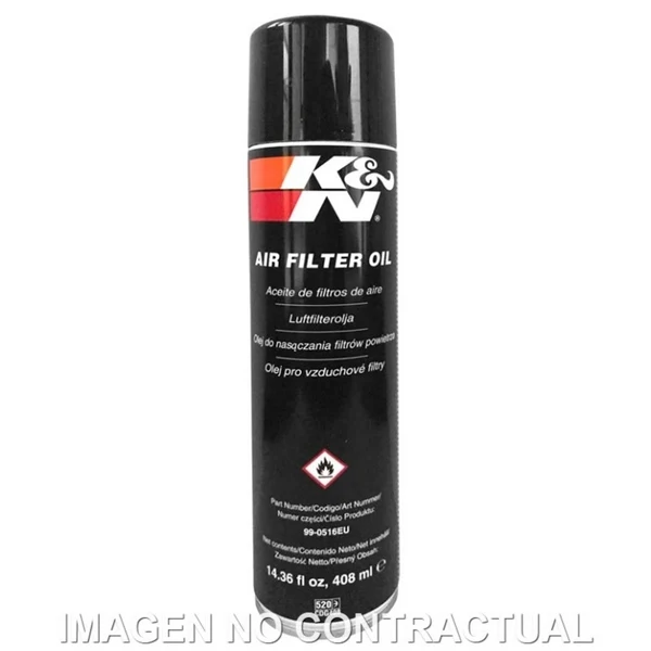 ACEITE PARA FILTRO AIRE K&N AEROSOL 14,36 OZ 408ML F990516EU