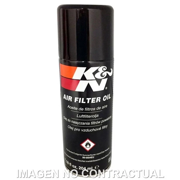 ACEITE PARA FILTRO AIRE K&N AEROSOL 6,5 OZ 204ML F990504