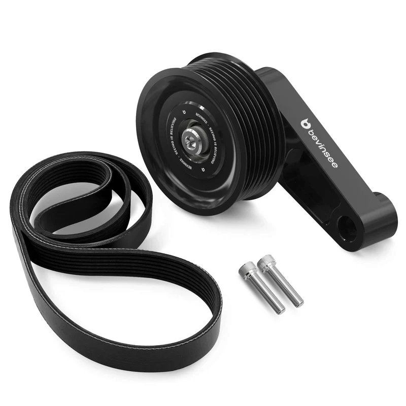 BEVINSEE K20 Swap Adjustable EP3 Idler Pulley Kit For Honda For Acura