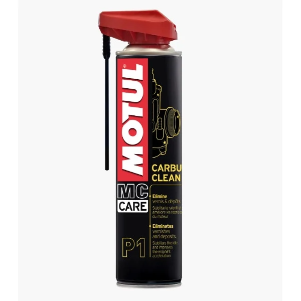 MOTUL P1 CARBU CLEAN LIMPIA CARBURADORES 400ML 111660