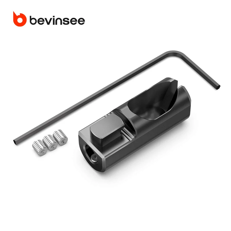 BEVINSEE Aluminum Buckle for VW Golf MK7 Bonnet Latch Cable Broken LHD