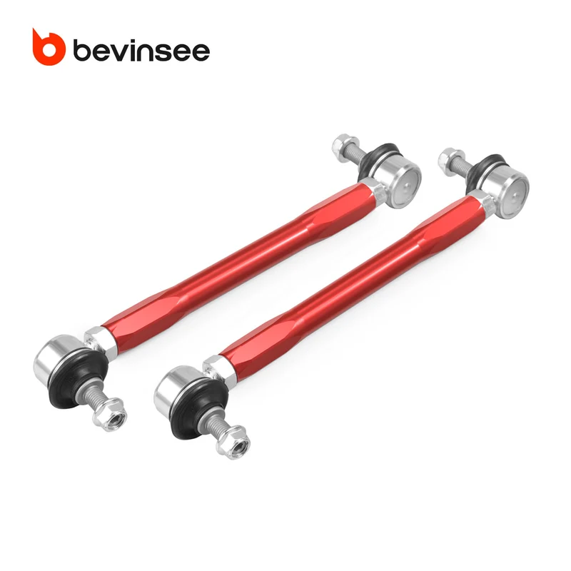 Billet Adjustable Front Sway Bar End Link Kit For BMW E81 E82 E87 E88 E90 E92 X1 E84 Z4 E89