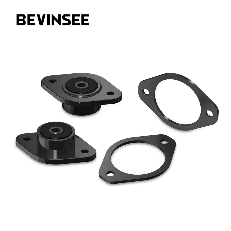 Complete Rear Upper Polyurethane Shock Mounting Kit For BMW E30 E36 E46 Z3 Z4