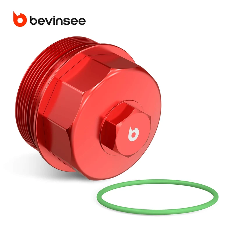 Aluminum Oil Filter Housing Cap For BMW E90 E92 E93 M3 S65 V8 Engine