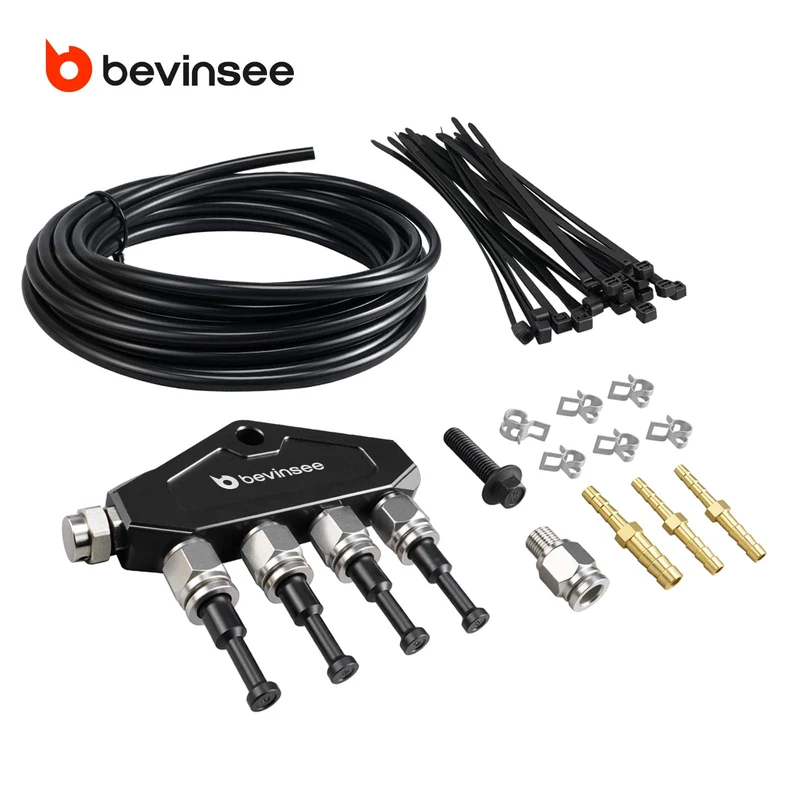 BEVINSEE Differential Breather Kit For Toyota 4Runner