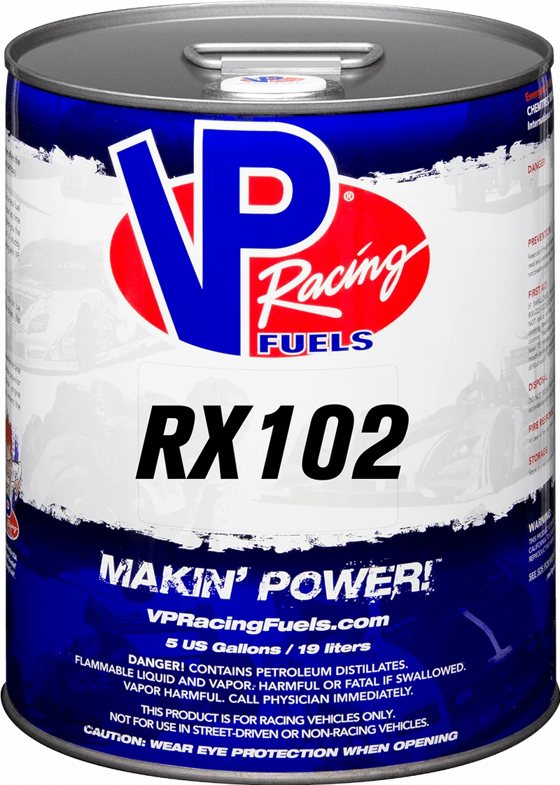 Gasolina VP RACING FUEL - RX 102 - Bidón 19L - FIA