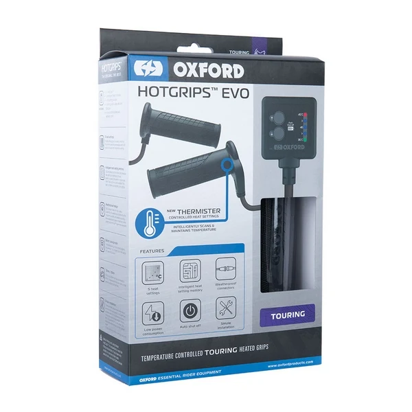 Puños calefactables OXFORD Touring con Termostato EL421