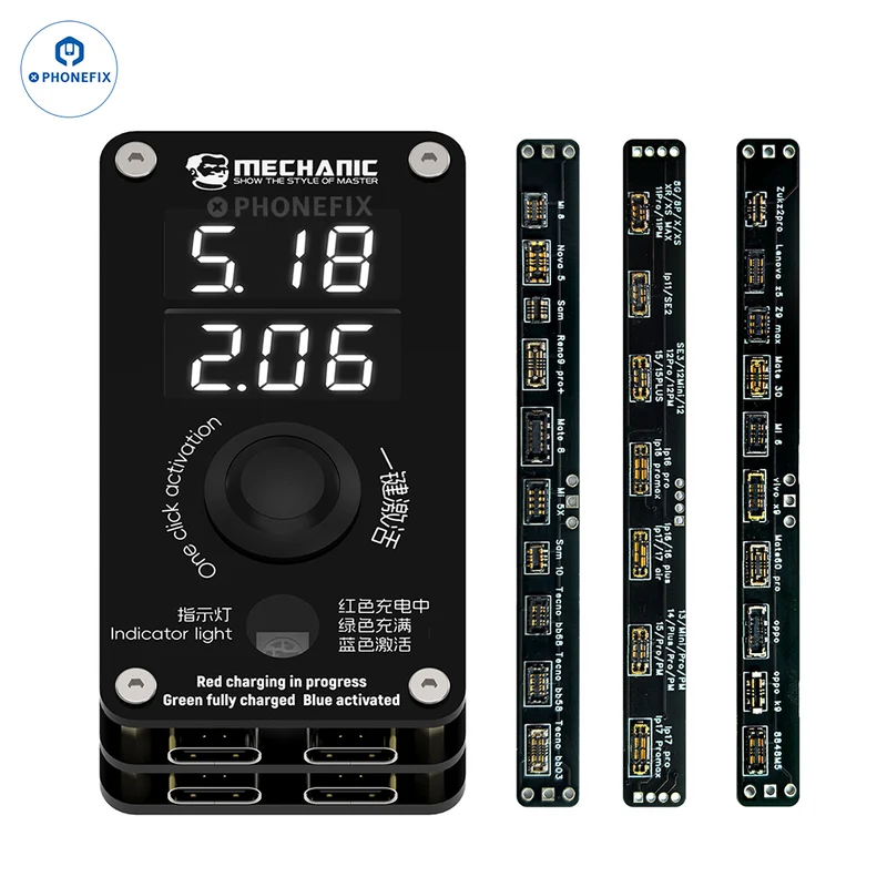 Placa de activación de carga de batería MECHANIC BA27 Pro para iOS y Android