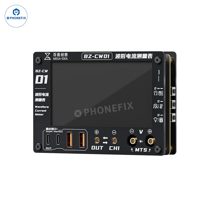 Medidor de corriente de forma de onda MEGA-IDEA BZ-CW01 para reparación de teléfonos