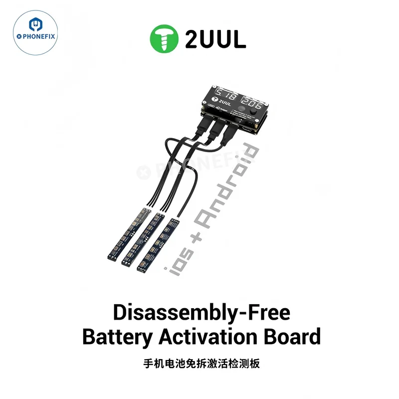 Placa de activación de batería sin desmontaje 2UUL para iPhone y Android