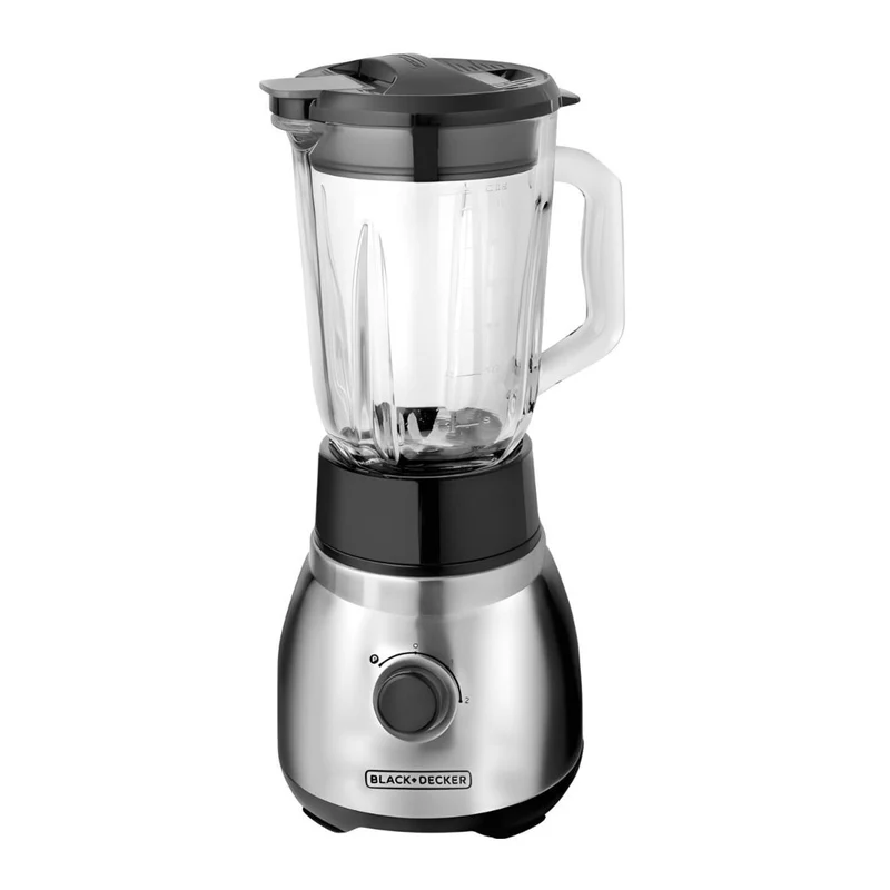 Black & Decker Licuadora con Frasco de Vidrio 1.5 Litros (BL1650S)