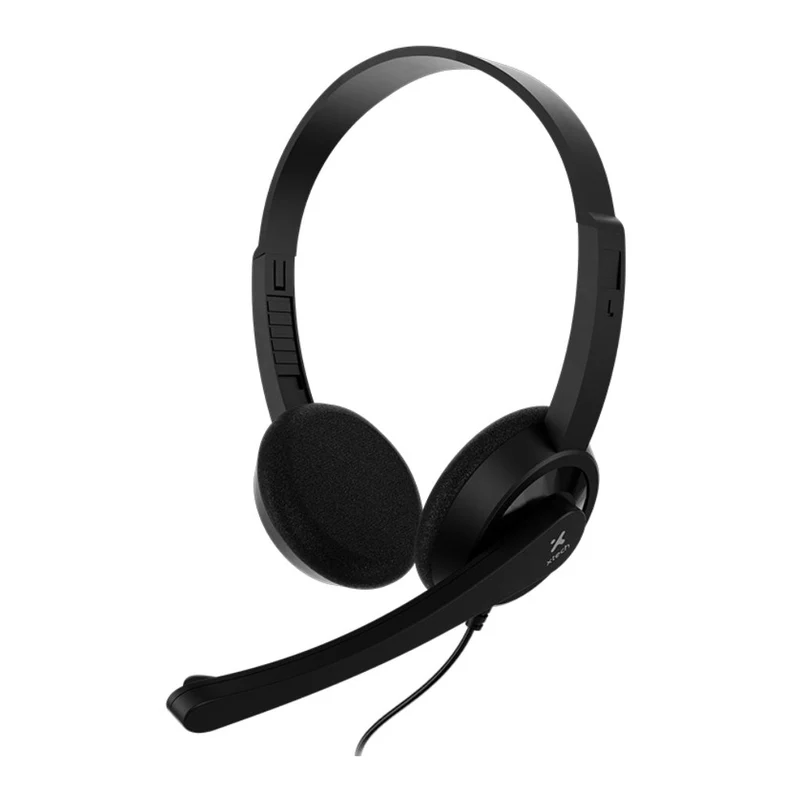 Xtech Audífonos de Diadema Alámbricos Supraaurales para Videoconferencia, XTH-241