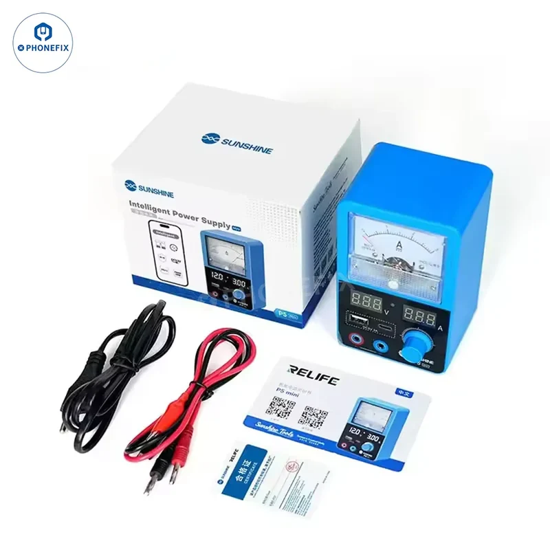 Fuente de alimentación inteligente SUNSHINE P5 Mini de 5 V y 3 A para reparación de teléfonos móviles