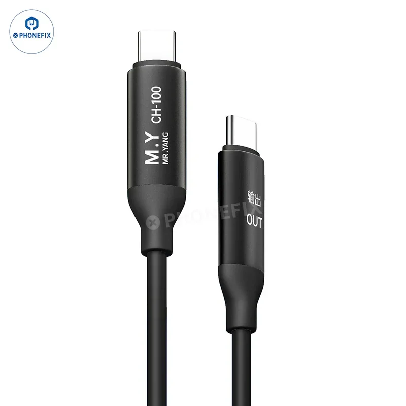 Cable de datos de carga rápida con conversión de protocolo YCS Mr. Yang CH-100