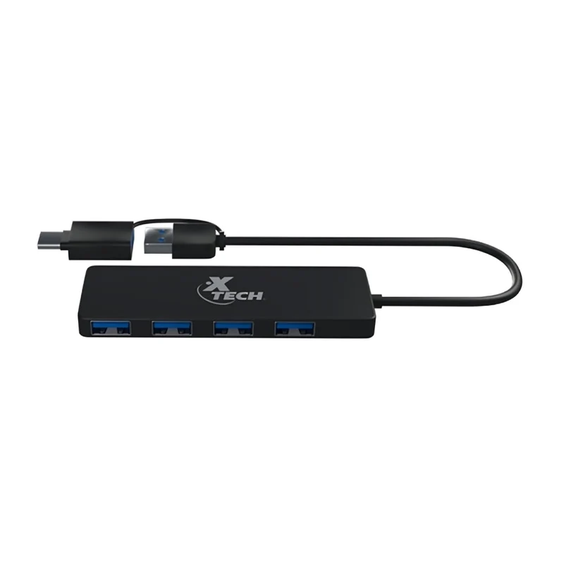 Xtech Hub 4 Puertos USB 3.0 (XTC-390)