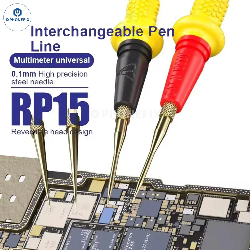 Cable de prueba de presión de corriente máxima DS-HP30 para multímetro extra afilado