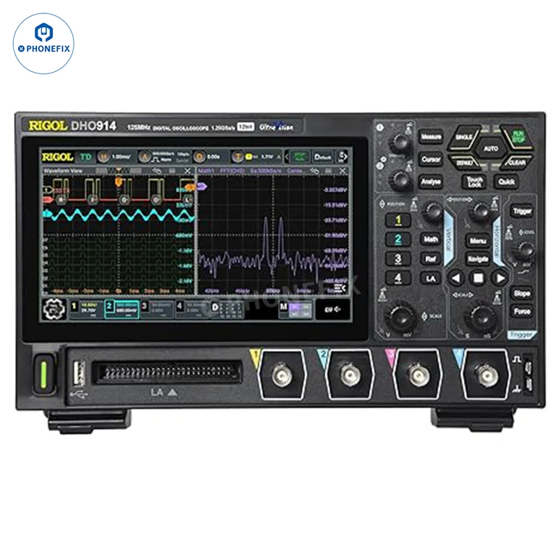 Osciloscopio digital RIGOL DHO914 DHO924S de 4 canales y 250 MHz