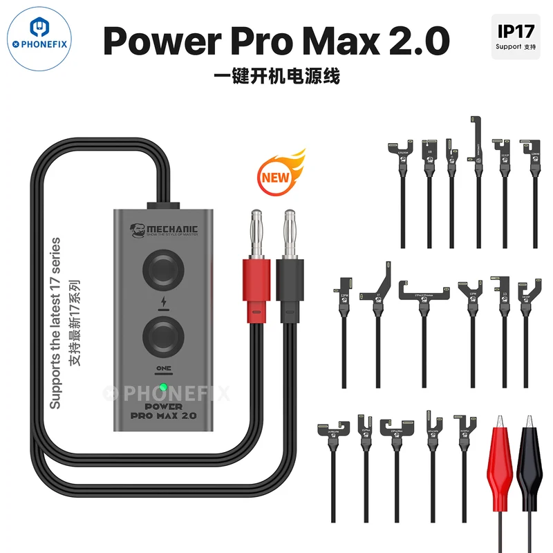 Cable de arranque Mechanic Power Pro Max para iPhone X-16 Pro Max