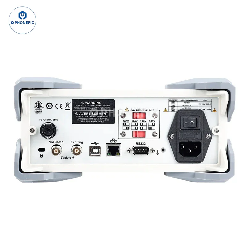Multímetro digital de verdadero valor eficaz UNI-T UT805A+ con rango automático y doble pantalla