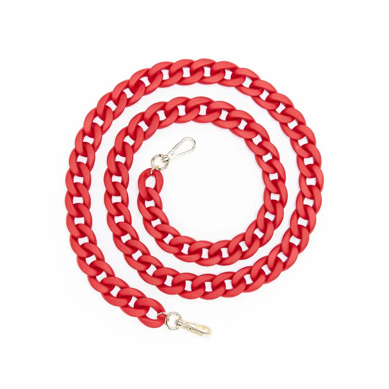 Cadena Para Teléfono LARGA RESINA ROJA- DRAEGER